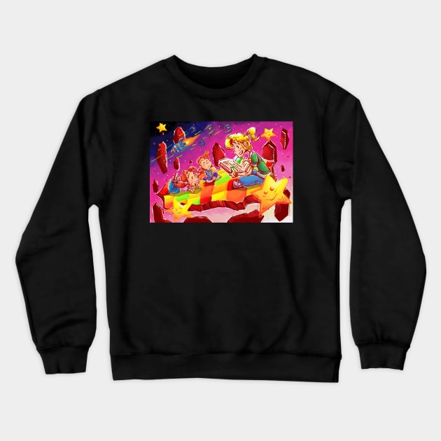 Bedtime Stories Crewneck Sweatshirt by Glen Bosiwang Pop Culture Bonanza!